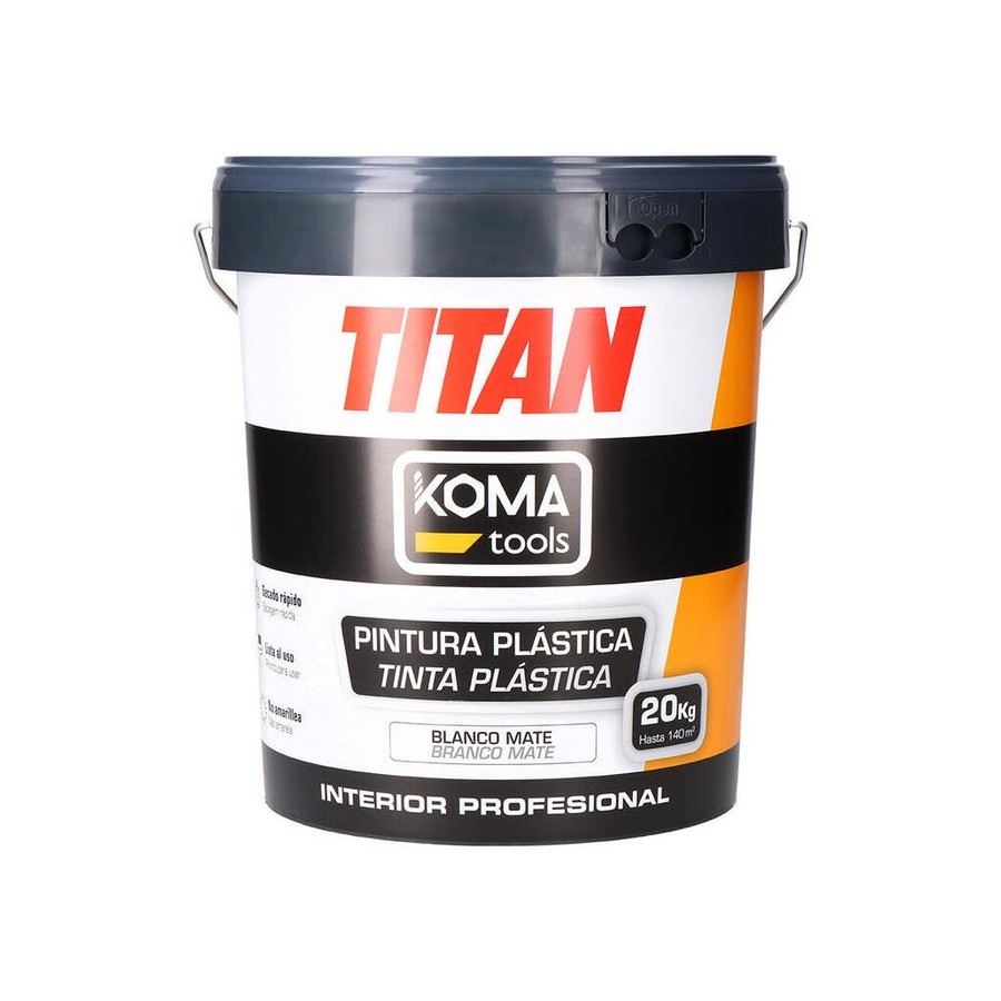 Pintura plástica interior blanca 20 kg
