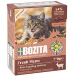 Comida húmeda para gatos bozita esterilizada - juego, piezas en jalea  370g