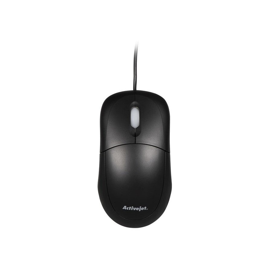 Activejet amy-146 ratón usb tipo a óptico 1000 dpi ambidextro