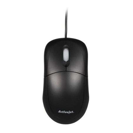 Activejet amy-146 ratón usb tipo a óptico 1000 dpi ambidextro