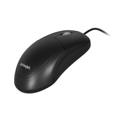 Activejet amy-146 ratón usb tipo a óptico 1000 dpi ambidextro