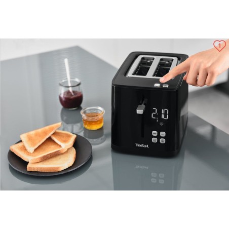 Tostadora tefal tt640810  2 rebanada(s) negro 850 w