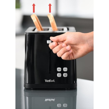 Tostadora tefal tt640810  2 rebanada(s) negro 850 w