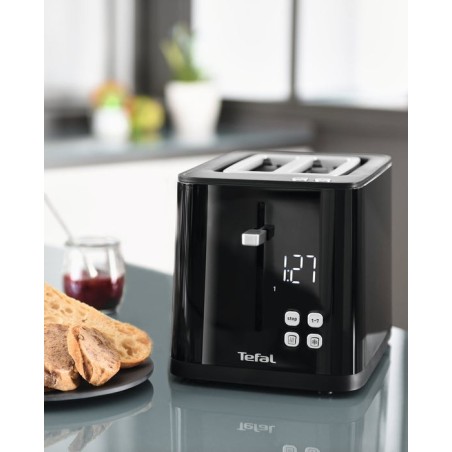 Tostadora tefal tt640810  2 rebanada(s) negro 850 w