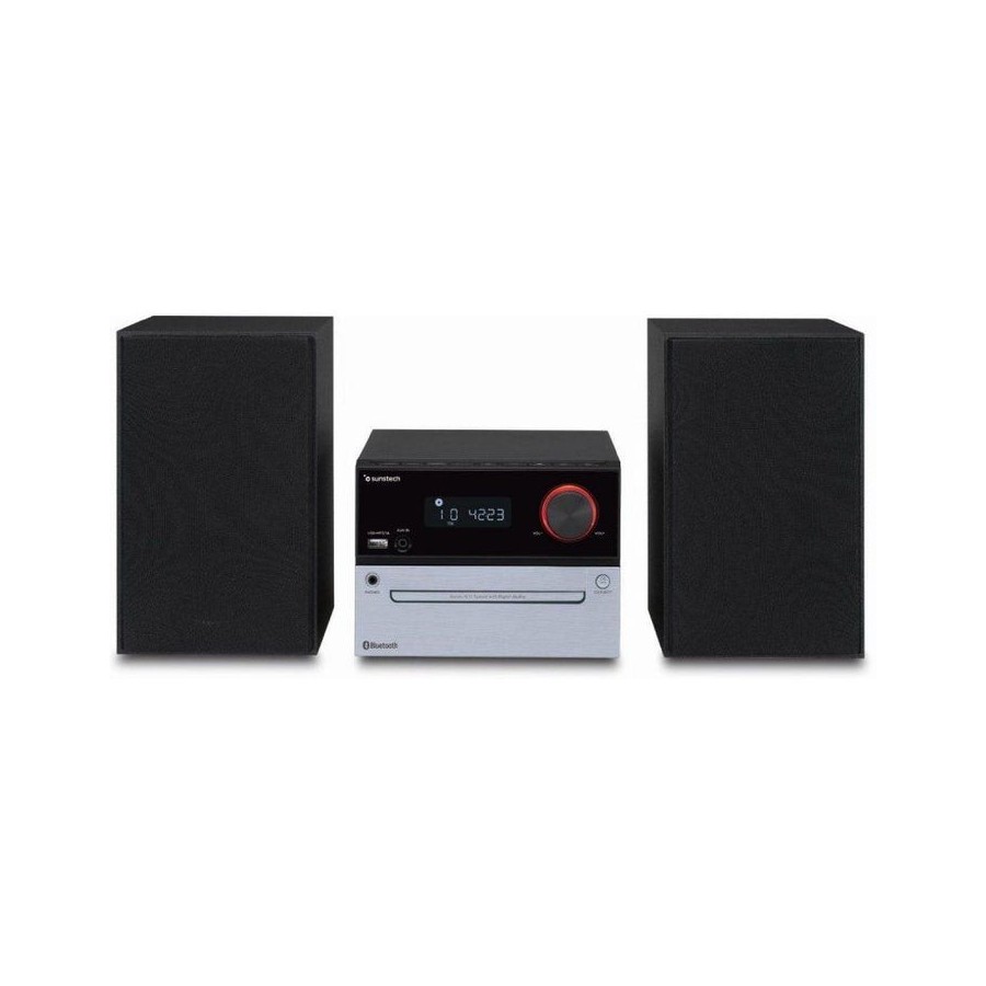 Microcadena con bluetooth sunstech mic200btbk 30w
