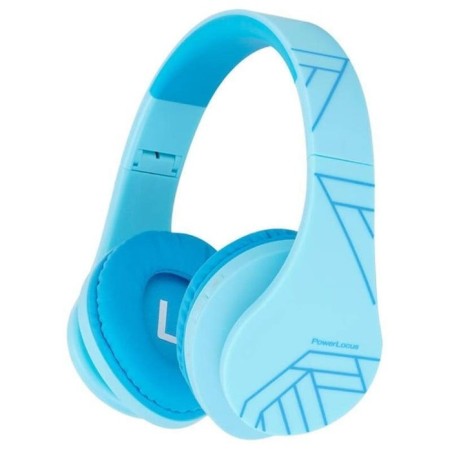 Auriculares  powerlocus p2 kids azul  inalámbricos para niños