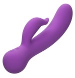 Calexotics - first time vibrador complaciente recargable morado