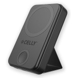 Celly magpbw10000bk batería externa 10000 mah cargador inalámbrico negro