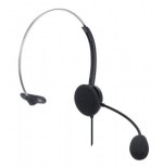 Auriculares  manhattan usb mono over-ear usb-a-mecker negro