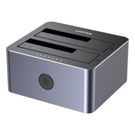 Unitek y-3026gy01-eu base de conexión para disco duro usb 3.2 gen 1 (3.1 gen 1) type-b gris