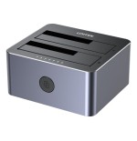 Unitek y-3026gy01-eu base de conexión para disco duro usb 3.2 gen 1 (3.1 gen 1) type-b gris
