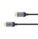 Cable  unitek c1626gy01-3m  displayport 2.1 negro