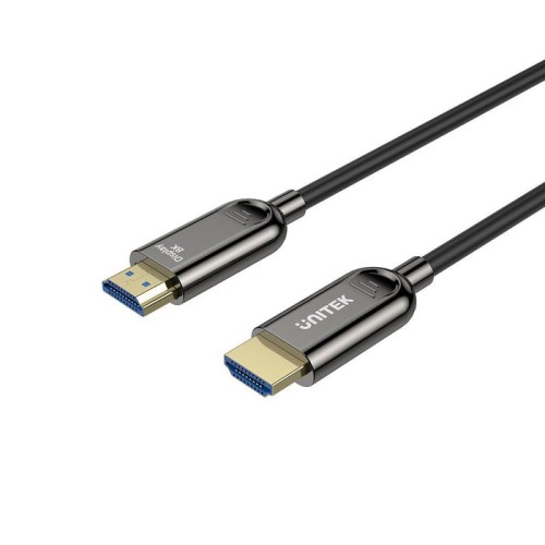Cable óptico hdmi 2.1 aoc unitek c11085gy01-30m