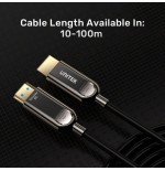 Cable óptico hdmi 2.1 aoc unitek c11085gy01-30m