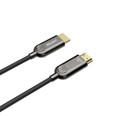 Cable óptico hdmi 2.1 aoc unitek c11085gy01-30m