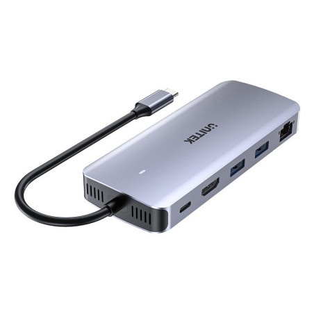 Hub unitek active  6-in-1 usb-c, m.2 ssd enclosure