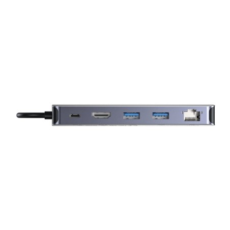 Hub unitek active  6-in-1 usb-c, m.2 ssd enclosure