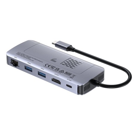 Hub unitek active  6-in-1 usb-c, m.2 ssd enclosure