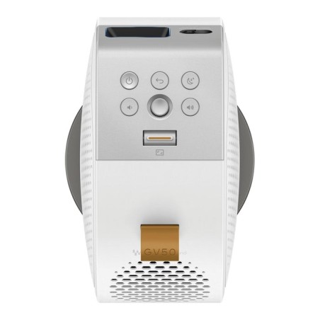 Benq gv50 proyector de alcance estándar 500 lúmenes ansi dlp 1080p (1920x1080) blanco
