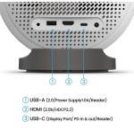 Benq gv50 proyector de alcance estándar 500 lúmenes ansi dlp 1080p (1920x1080) blanco