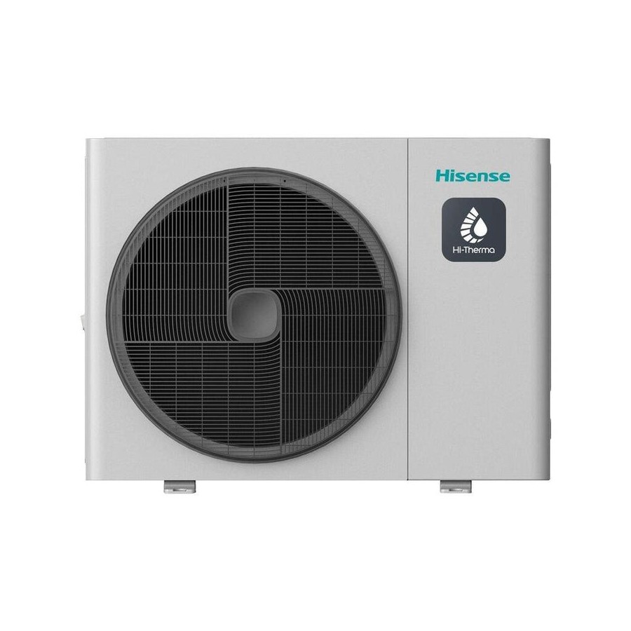 Unidad exterior tipo split con bomba de calor hisense hi-therma de 10 kw