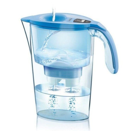 Jarra filtrante laica stream line capacidad 2.3l azul