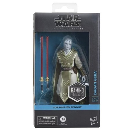 Figura hasbro star wars jedi survivor the black series dagan gera