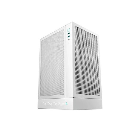 Caja mini-itx semitorre deepcool ch170 digital wh blanca r-ch170-whnpi0d-g-1