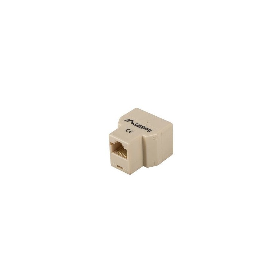 Lanberg adaptador splitter ad-rj45-2rj45-ou rj45 hembra a 2*rj45 hembra sin blindaje