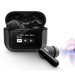 Energy sistem auriculares display anc graphite tw