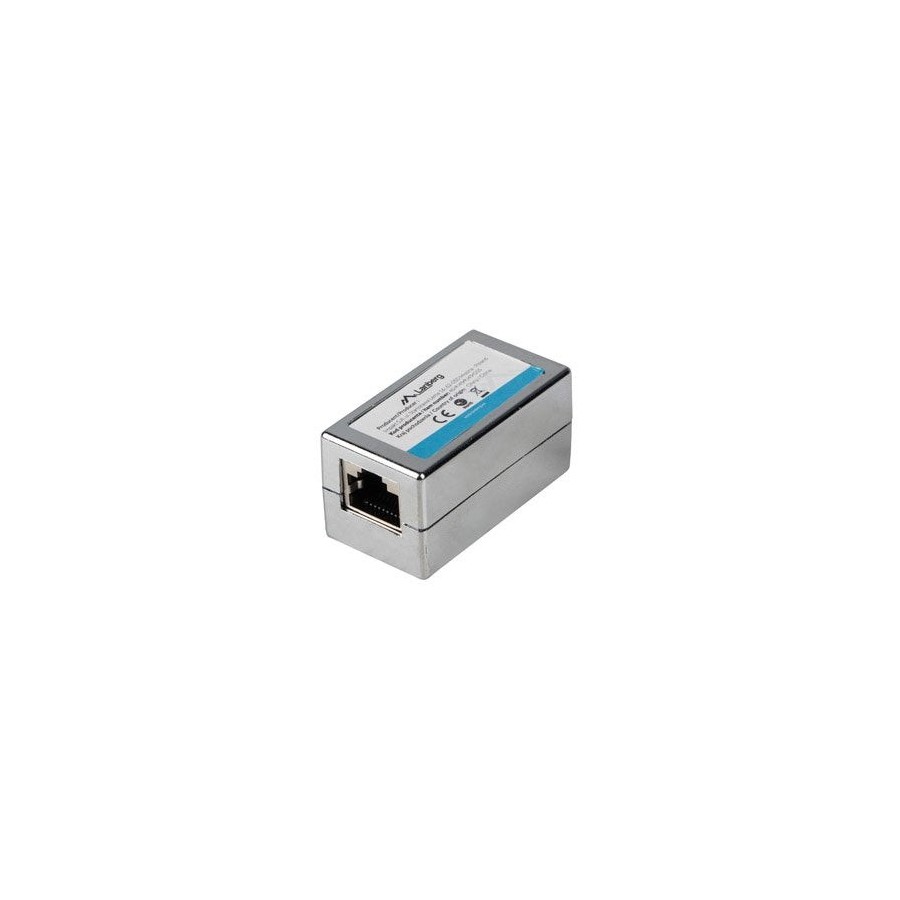 Adaptador lanberg ad-rj45-rj45-os6 rj45 hembra a rj45 hembra ftp categoría 6