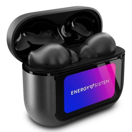 Energy sistem auriculares display anc graphite tw