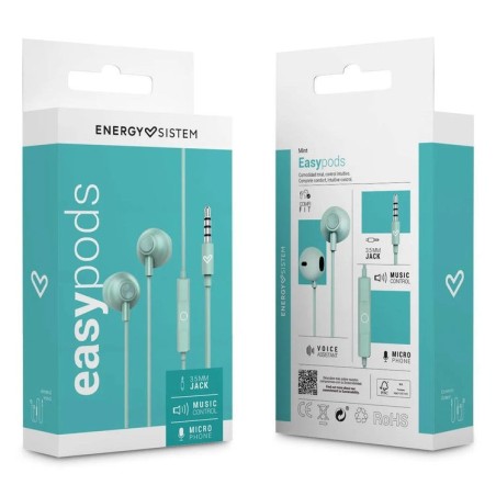 Auriculares energy sistem  easypods mint