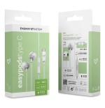 Energy sistem auriculares easypods type c snow