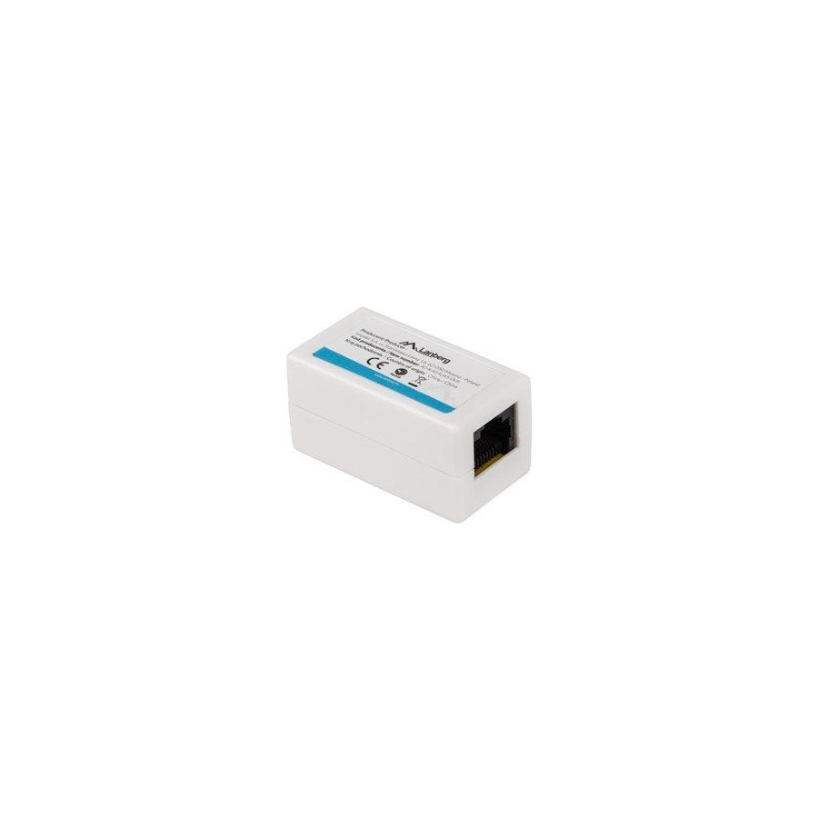 Adaptador lanberg ad-rj45-rj45-ou6 rj45 hembra a rj45 hembra utp  categoría 6