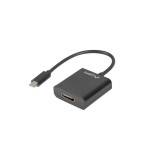 Adaptador lanberg ad-uc-hd-01 usb tipo-c macho a hdmi hembra resolución hasta 1920*1200 15cm longitud