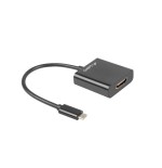 Adaptador lanberg ad-uc-hd-01 usb tipo-c macho a hdmi hembra resolución hasta 1920*1200 15cm longitud