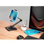 Techly 026371 desk wall support arm for tablet and ipad 4.7-12.9 full-motion black