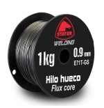 Bobina hilo hueco 1kg 0.9mm e71t-gs