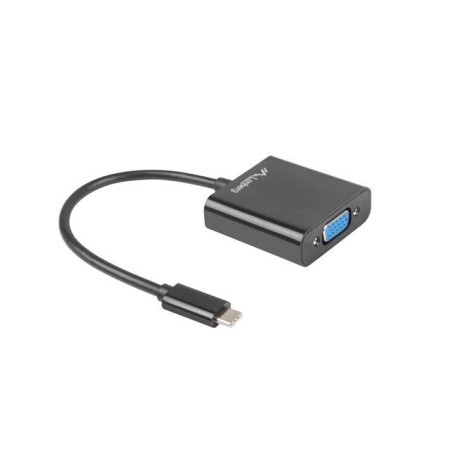 Adaptador lanberg ad-uc-vg-01 conectores usb tipo-c macho a vga hembra 15cm color negro
