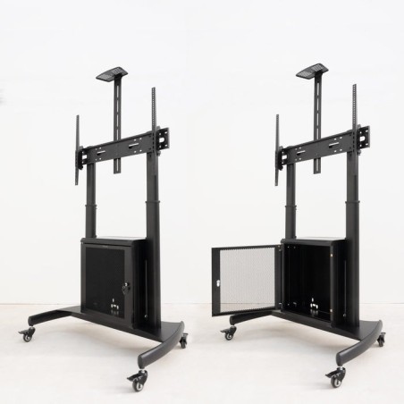 Soporte suelo ruedas "narnia" pantallas 60-100"