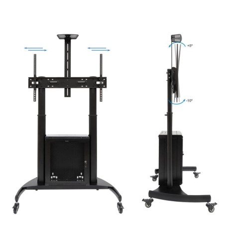 Soporte suelo ruedas "narnia" pantallas 60-100"