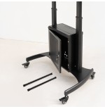 Soporte suelo ruedas "narnia" pantallas 60-100"