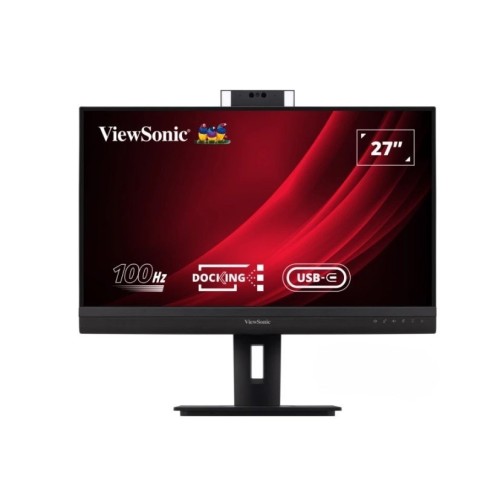Led monitor vg2757v-2k 27" inch -  2k 350 nits - resp 5ms - incl 2x5w speakers - 5mp webcam + mic, daisychain