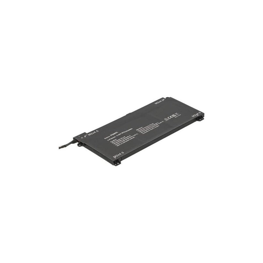 2-power batería 11.55v 5676mah para hp omen 15-dh0000na cbp3778a