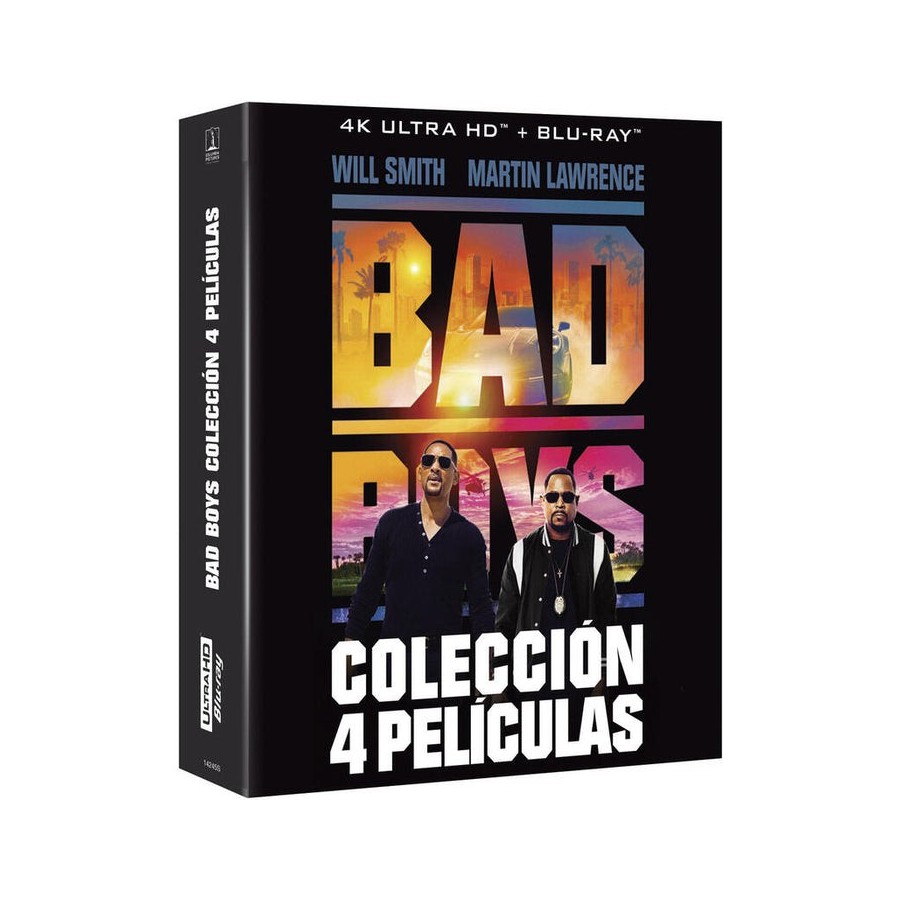 Pelicula bad boys pack 1-4 (4k uhd + bd) - bd blu-ray