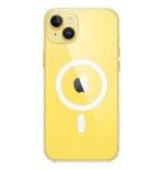 Apple carcasa trasera para teléfono móvil compatibilidad con magsafe policarbonato transparente para iphone 14 plus