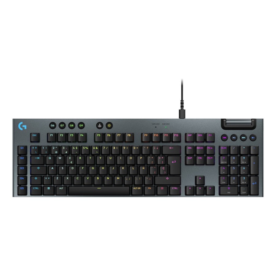 Teclado español g915 x wired g kb perp  emea28i-935 negro