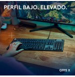 Teclado español g915 x wired g kb perp  emea28i-935 negro