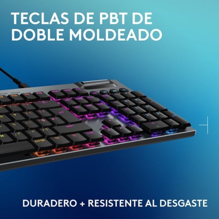 Teclado español g915 x wired g kb perp  emea28i-935 negro